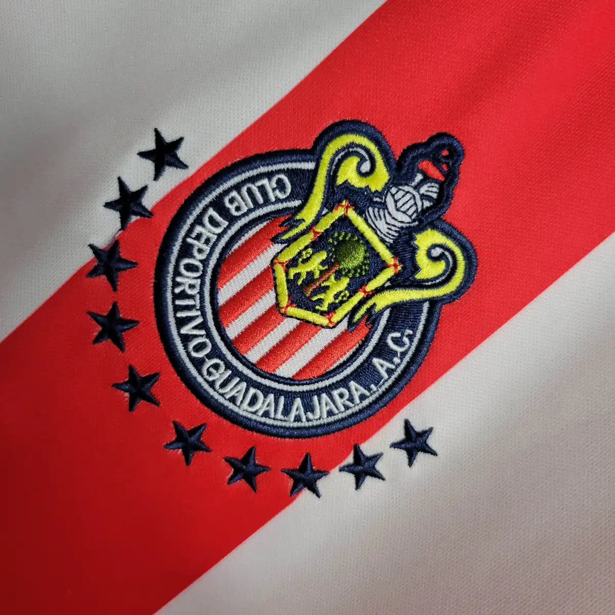 1996 1997 retro chivas de guadalajara home football shirt 6