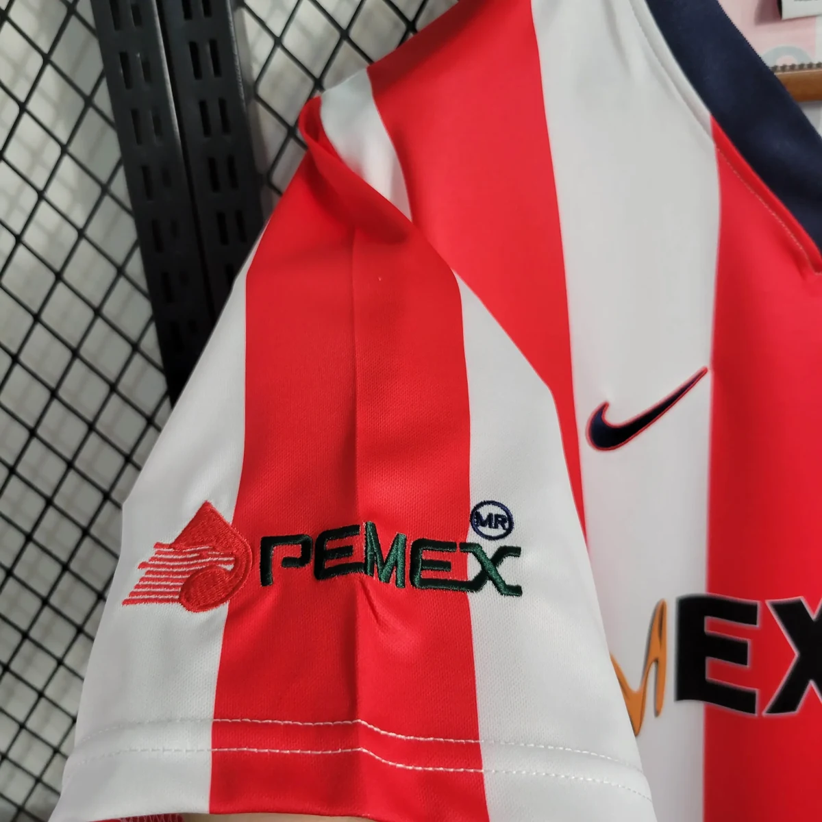 1996 1997 retro chivas de guadalajara home football shirt 7