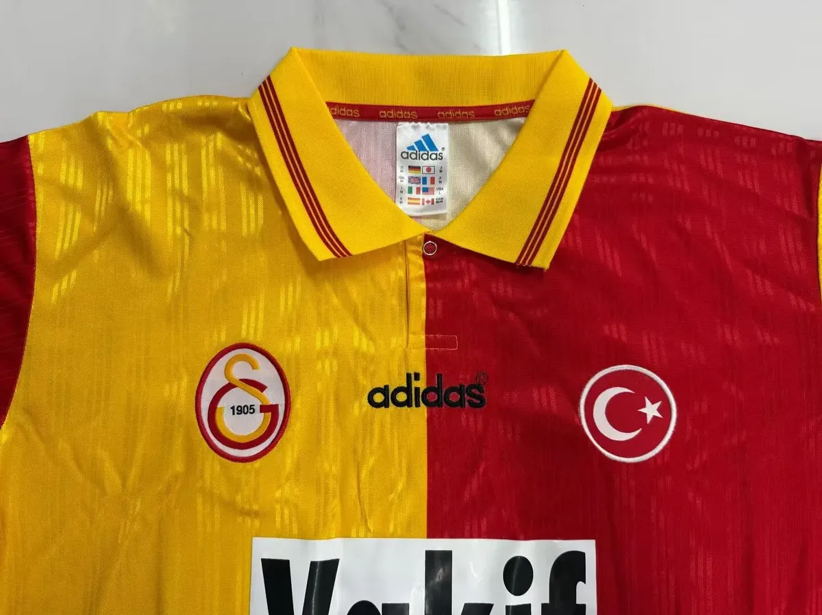 1996 1997 retro galatasaray home football shirt 3