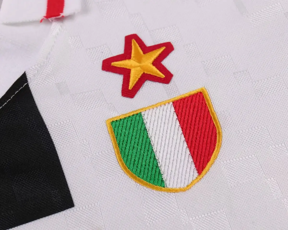1996 1997 retro kids ac milan away football shirt 5