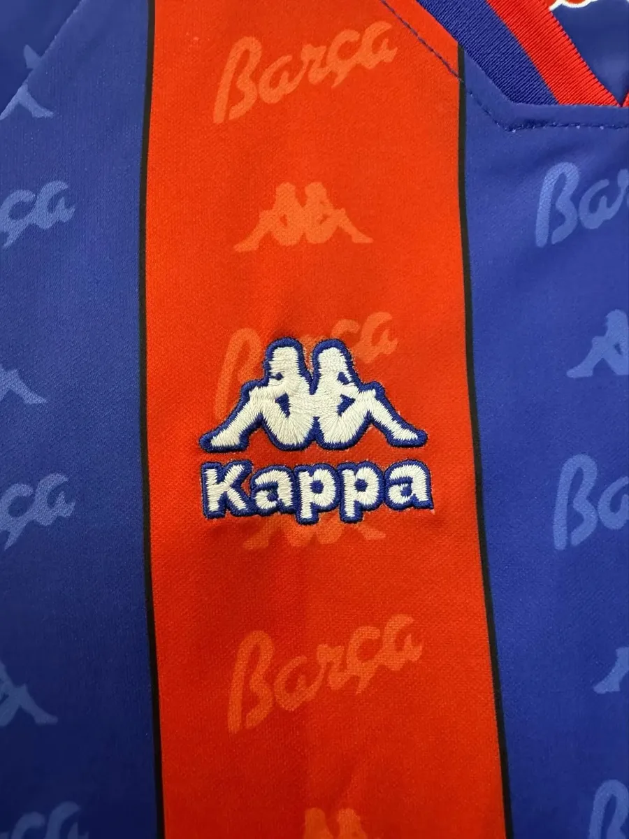 1996 1997 retro kids barcelona home football shirt 3