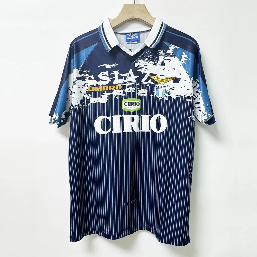 1996 1997 retro lazio away soccer jersey 1