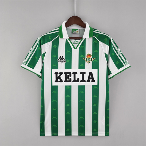 1996 1997 retro real betis f c home football shirt 1