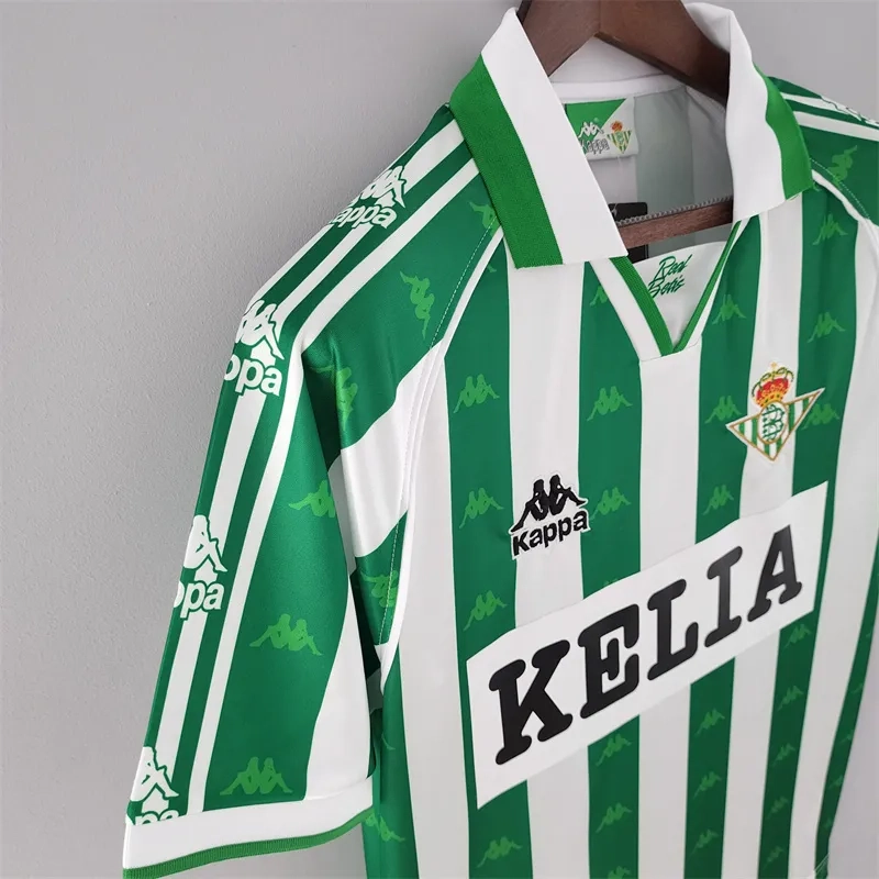 1996 1997 retro real betis f c home football shirt 9