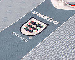 1996 kids size retro england away football shirt 4