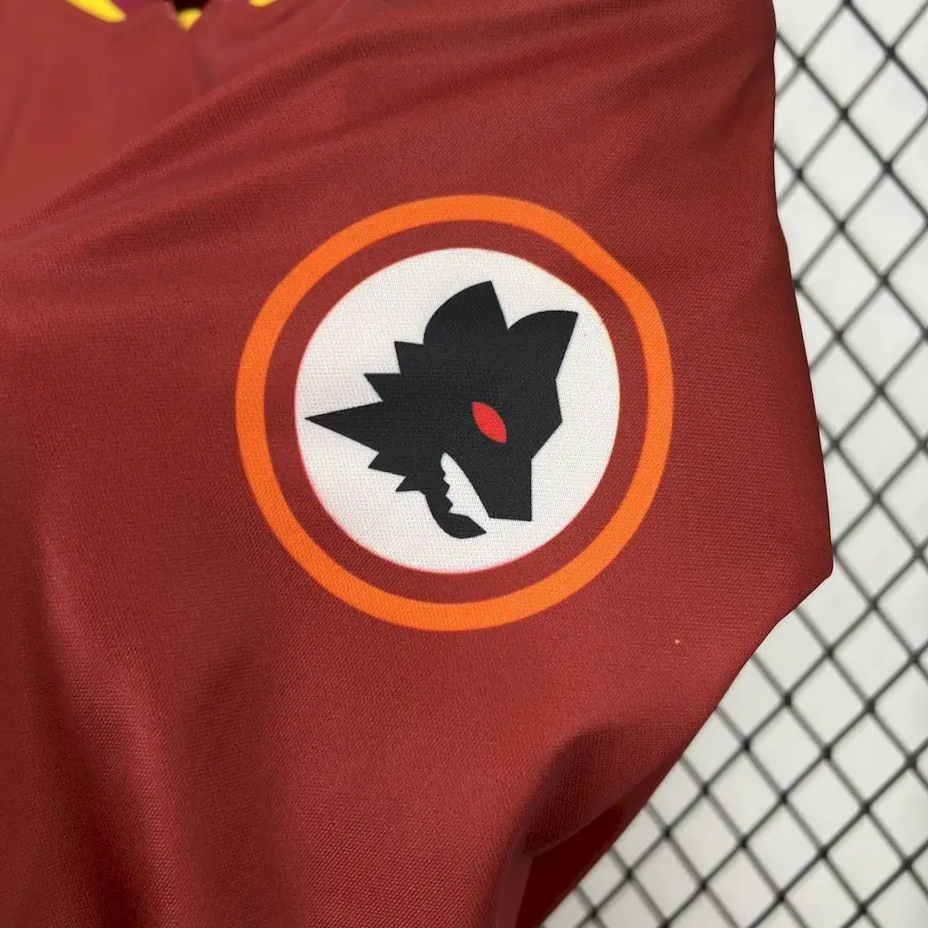 1997 1998 as retro roma home soccer jersey 3