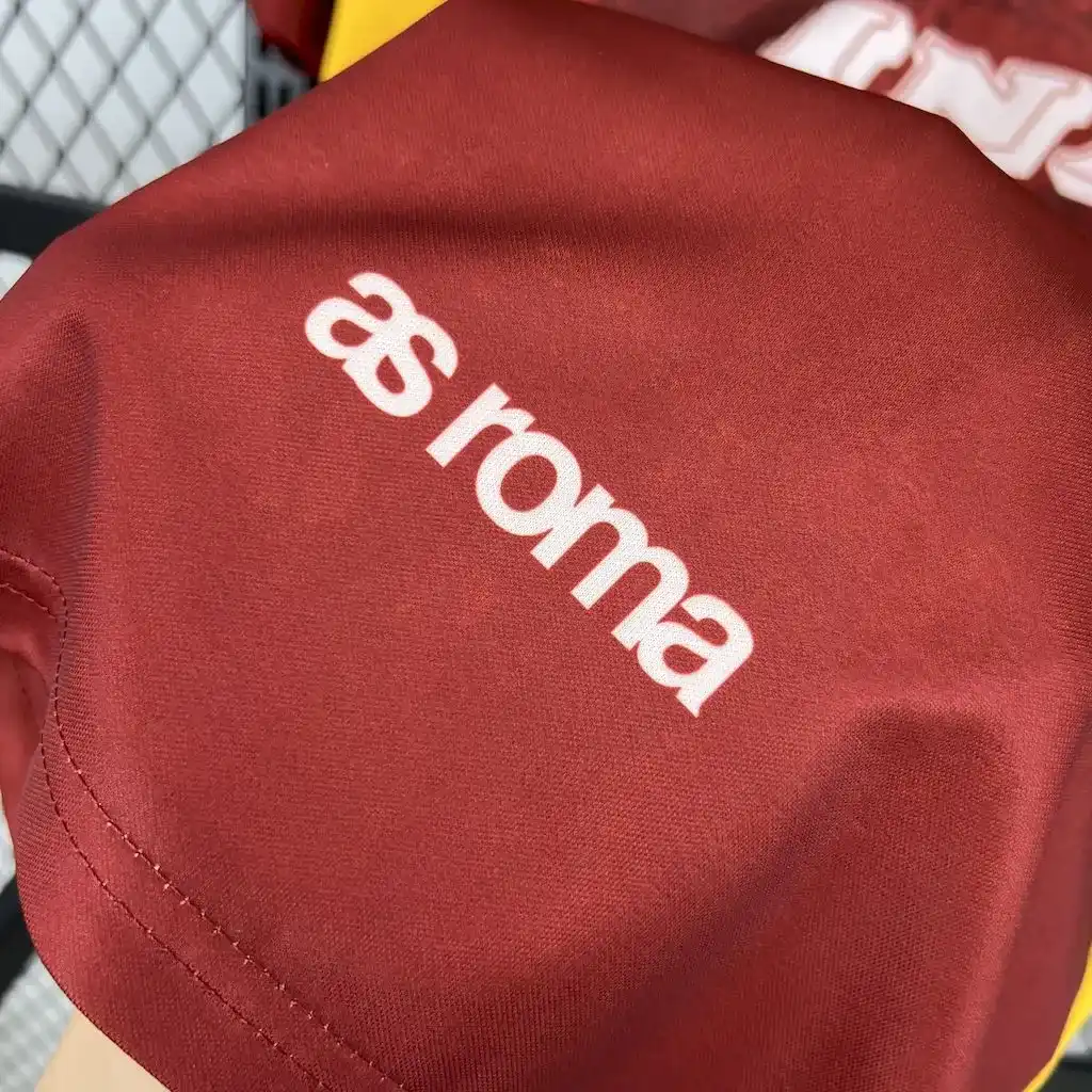 1997 1998 as retro roma home soccer jersey 6