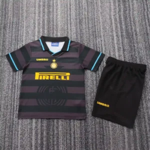 1997 1998 kids size retro inter milan away football shirt 1