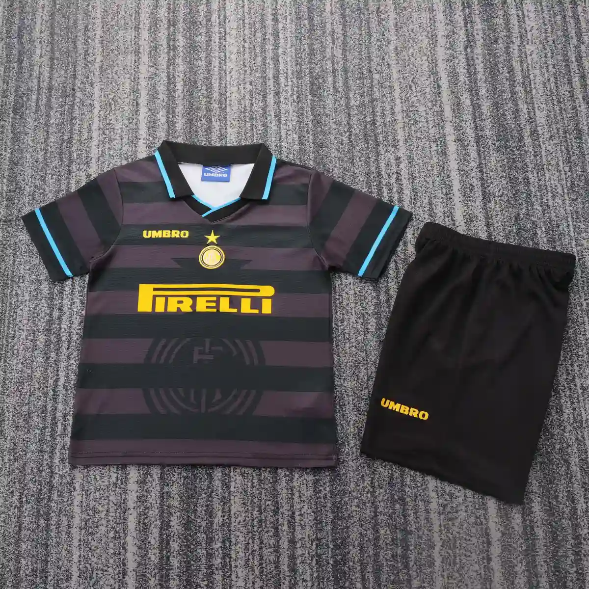 1997 1998 kids size retro inter milan away football shirt 1