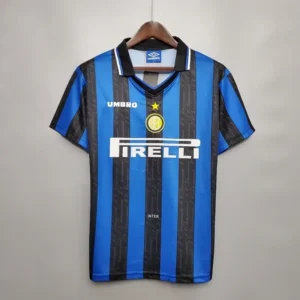 1997 1998 retro inter milan home football shirt 1
