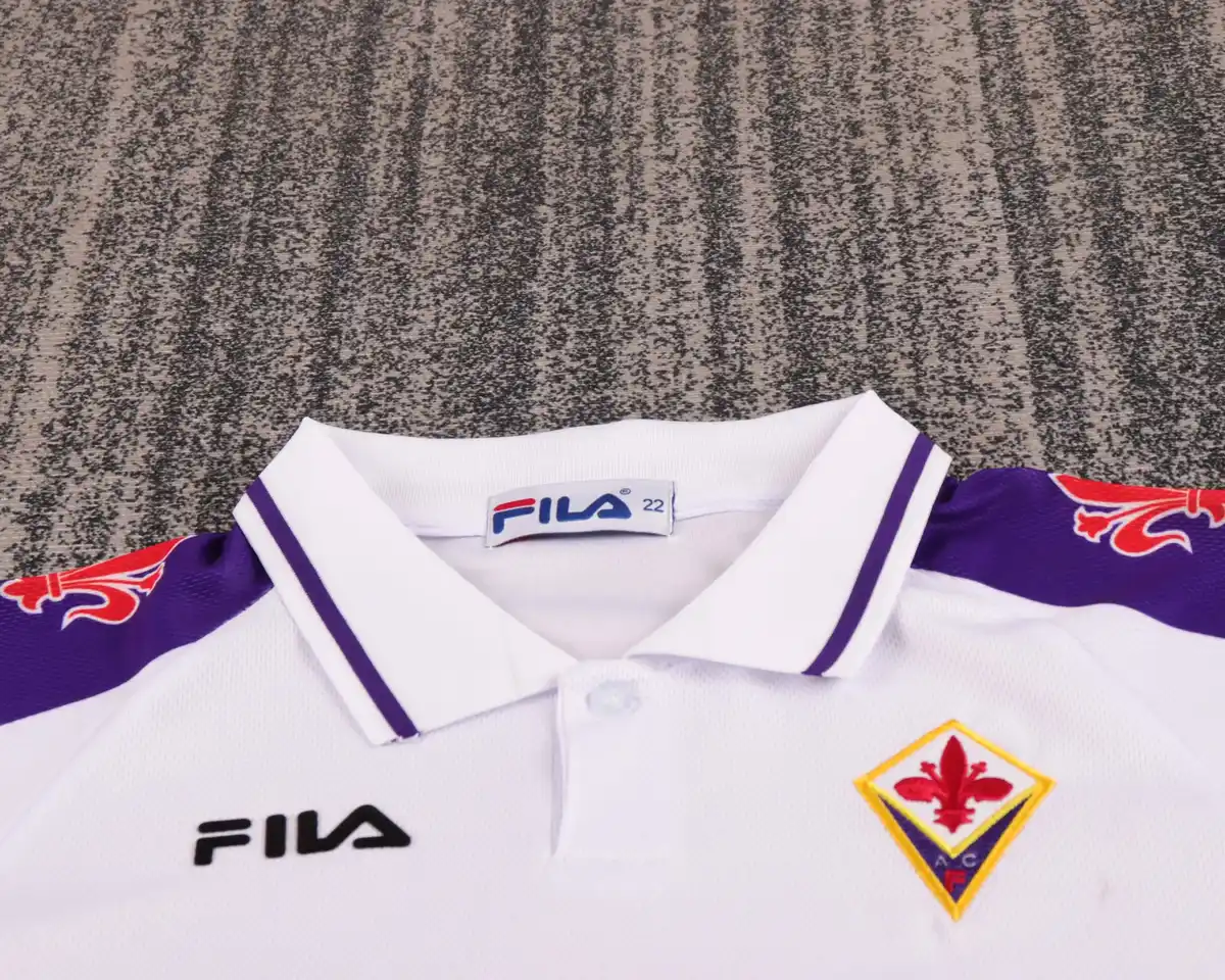 1998 1999 retro kids fiorentina away football shirt 3