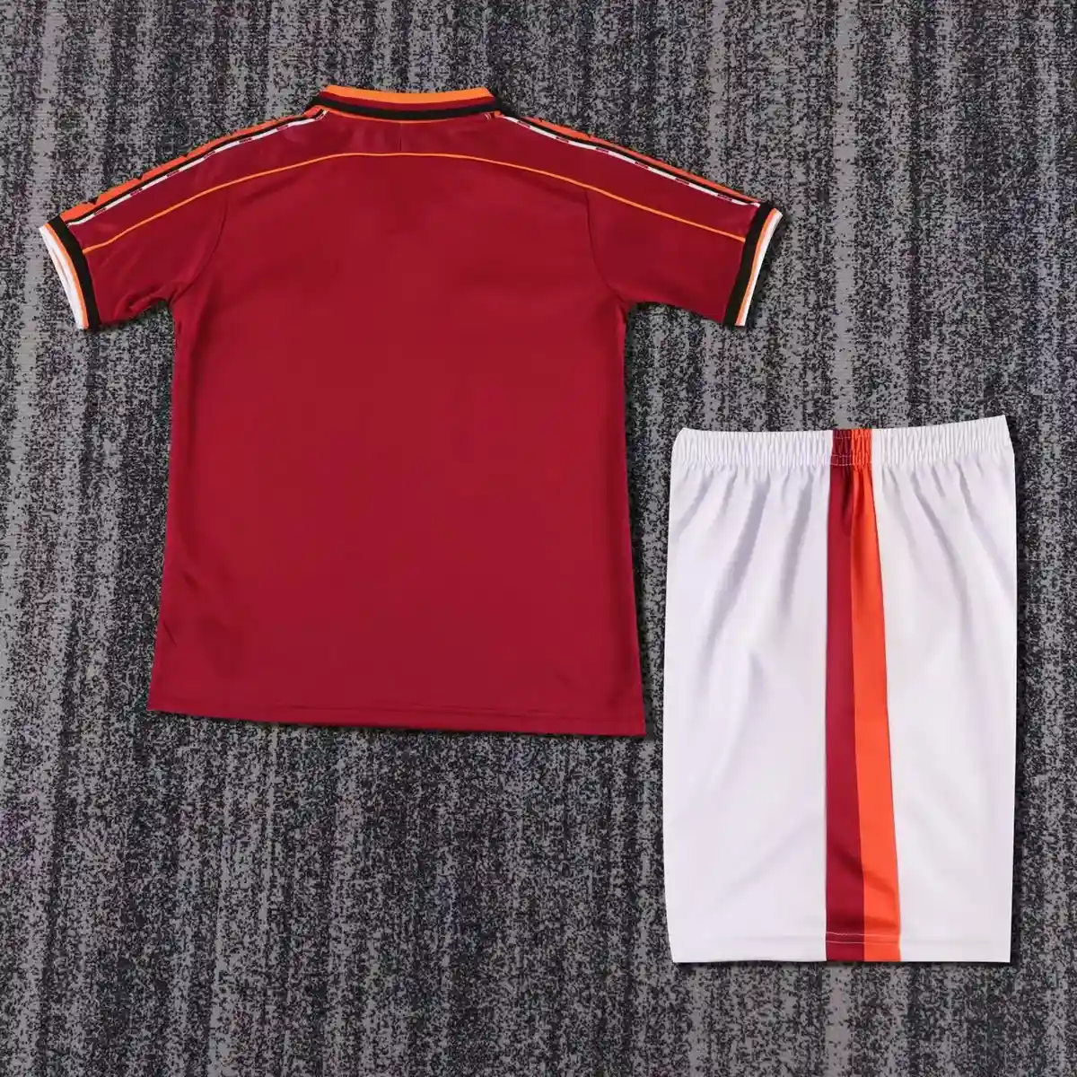 1998 1999 retro kids roma home football shirt 2