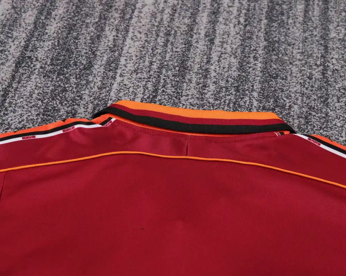1998 1999 retro kids roma home football shirt 5