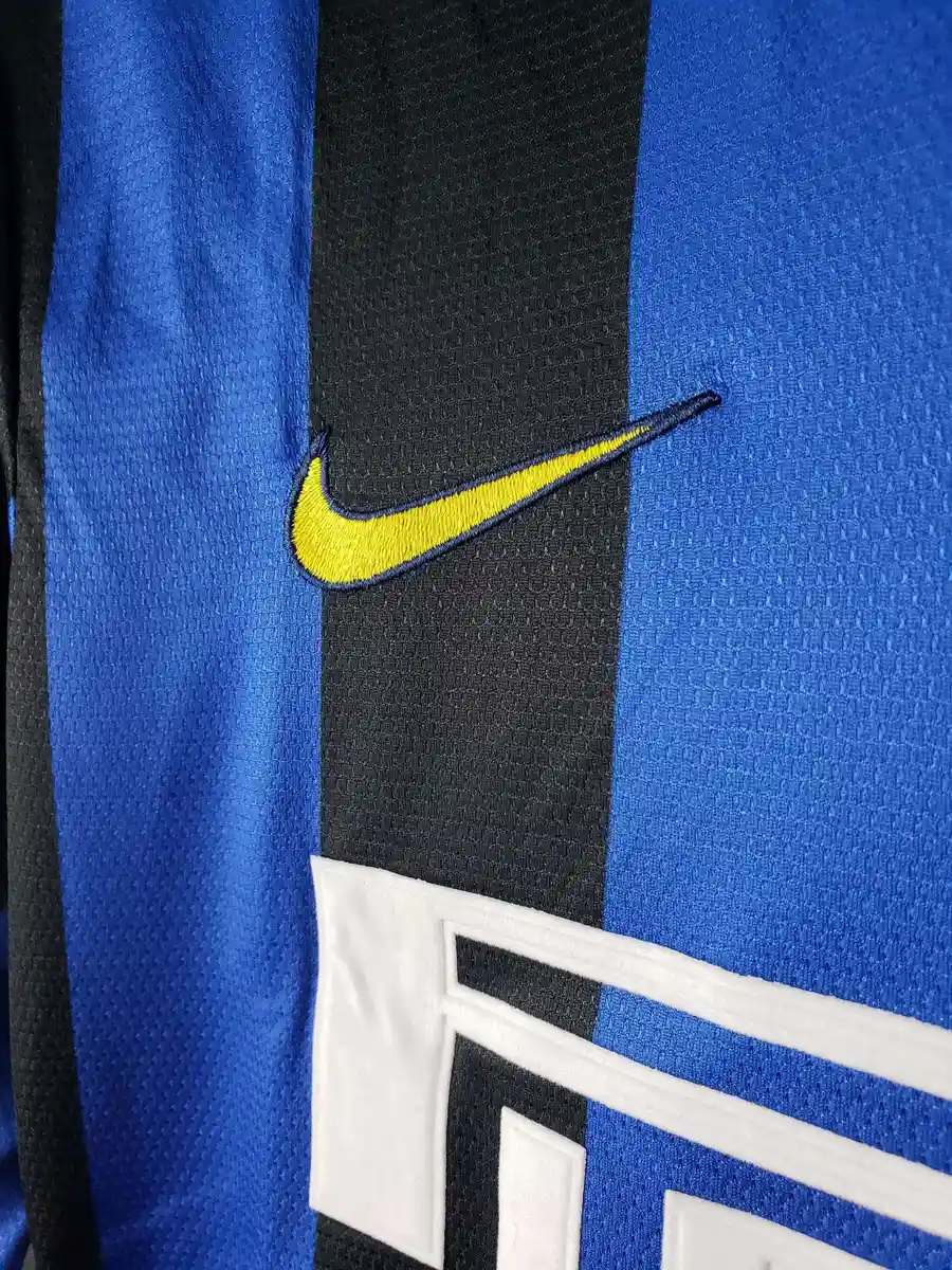 1998 1999 retro long sleeve internazionale milan home football jersey 5