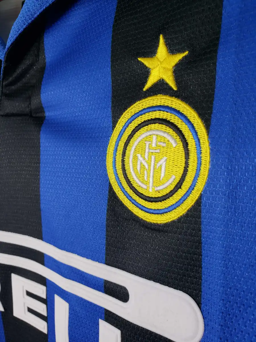 1998 1999 retro long sleeve internazionale milan home football jersey 6