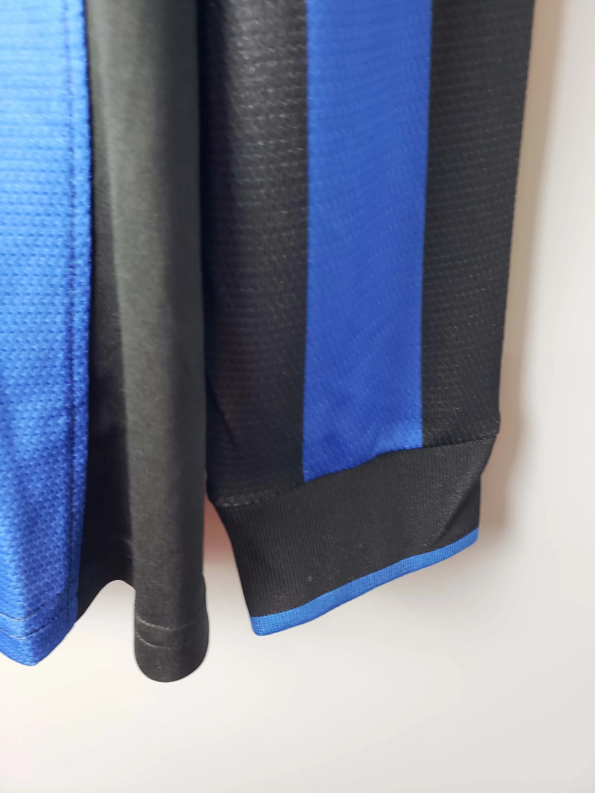 1998 1999 retro long sleeve internazionale milan home football jersey 8