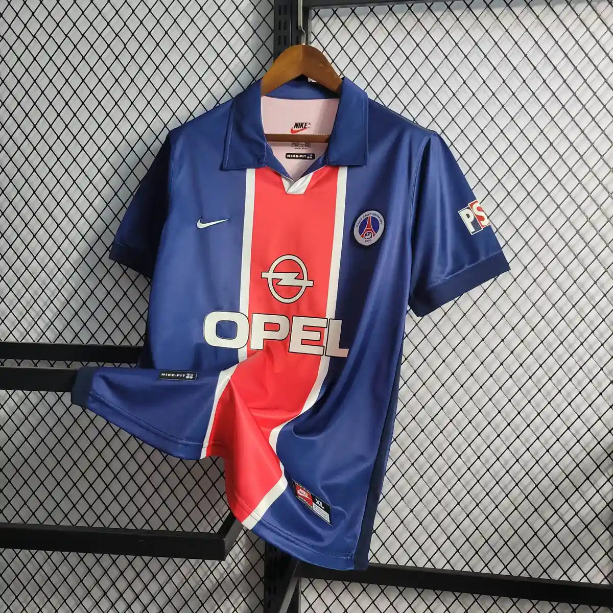1998 1999 retro paris saint germain home football shirt 3