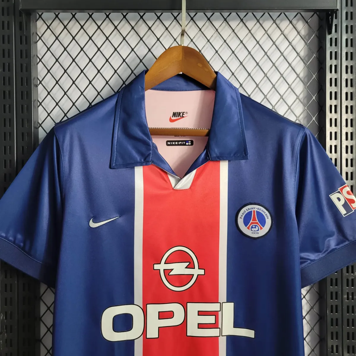 1998 1999 retro paris saint germain home football shirt 4