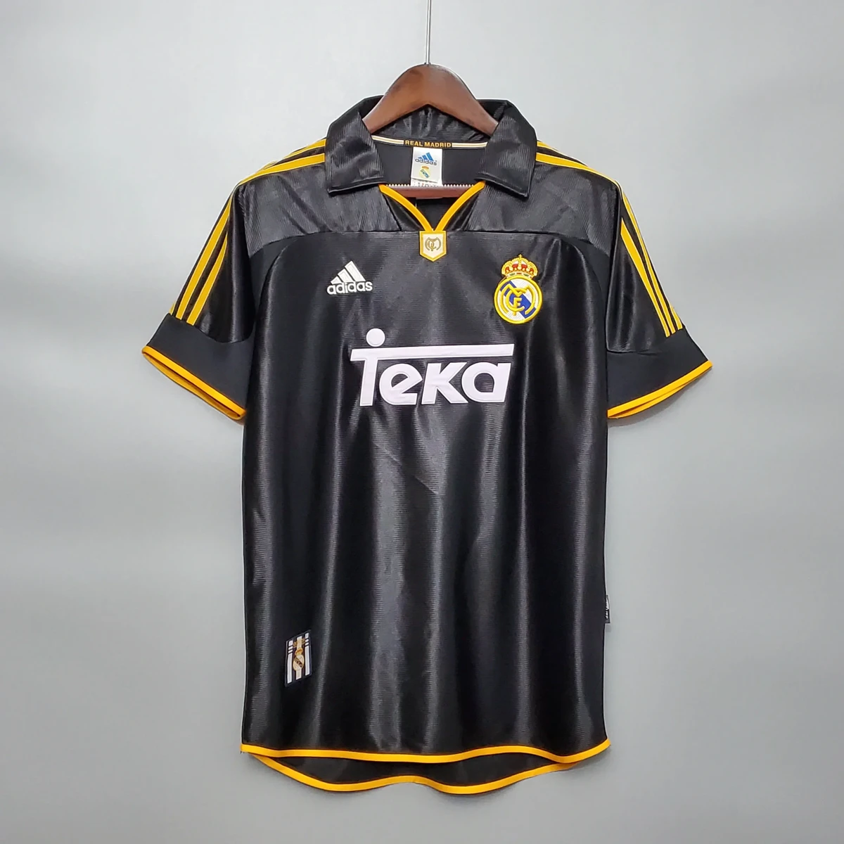 1998 2000 retro real madrid away football shirt 1