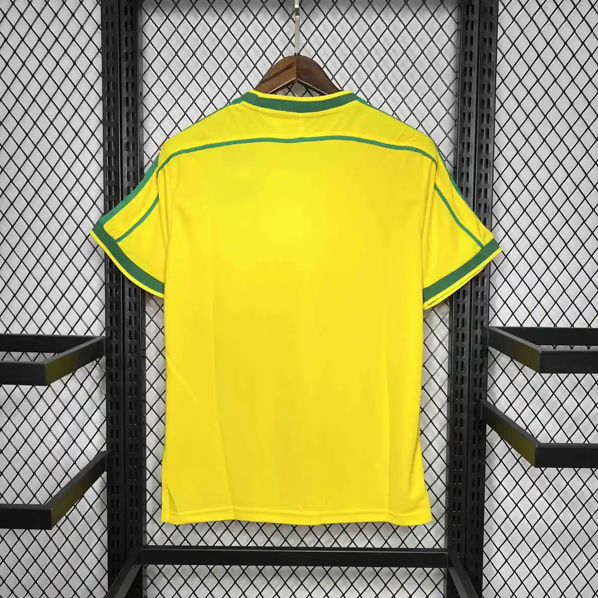 1998 retro brazil soccer jersey home 2