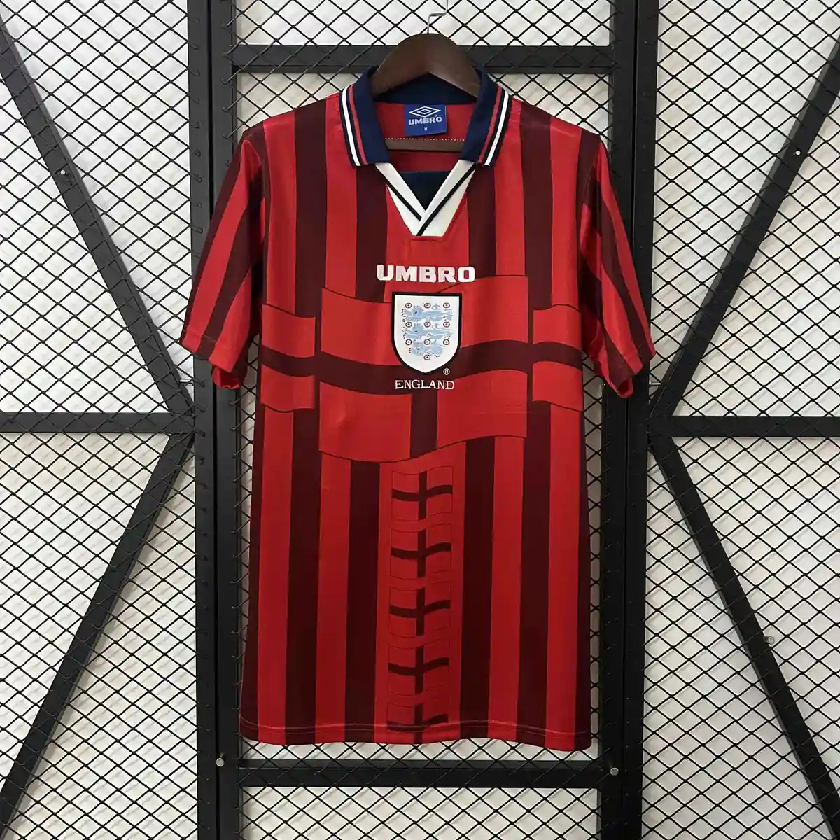 1998 retro england away football shirt 1
