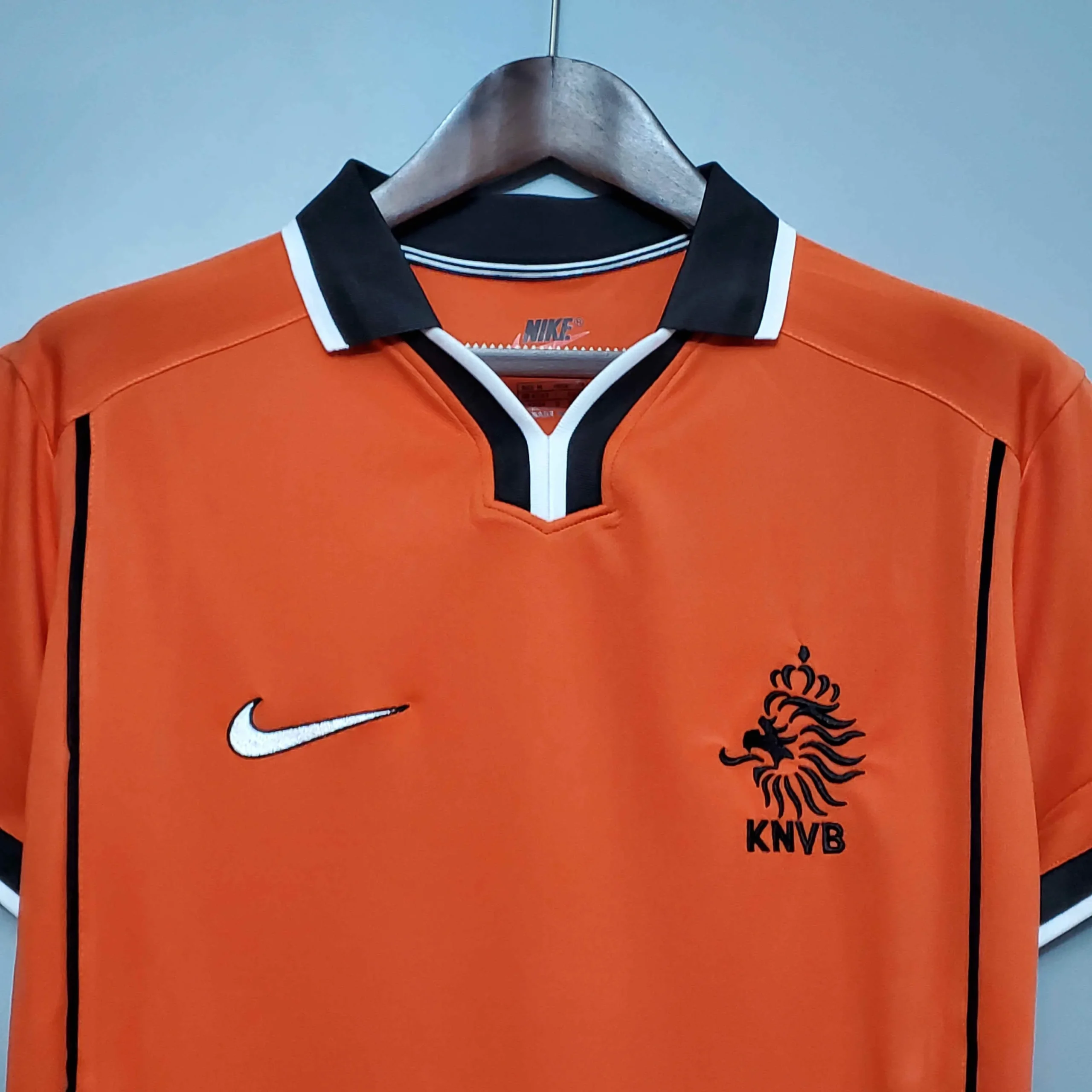 1998 retro netherlands home football shirt 3