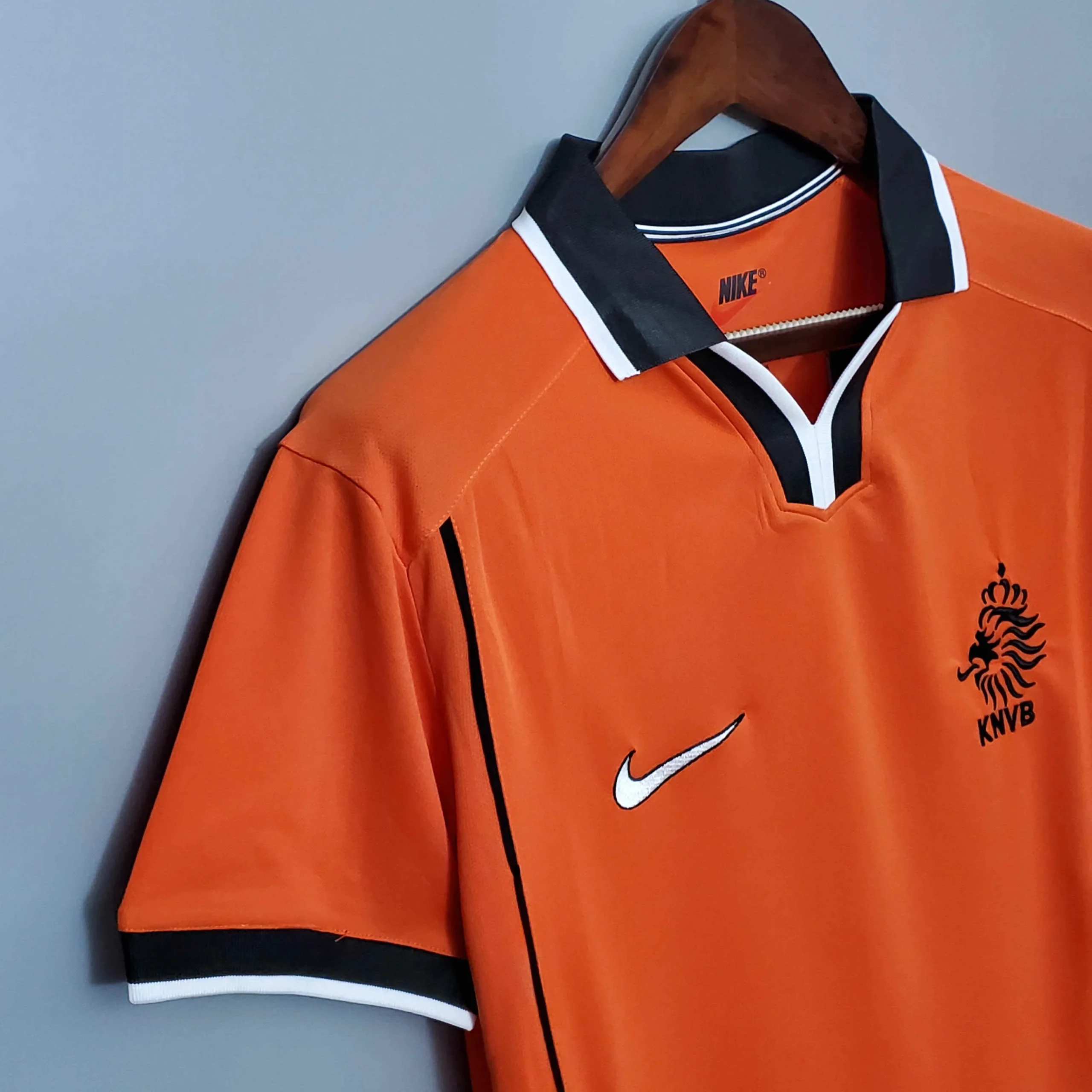 1998 retro netherlands home football shirt 4