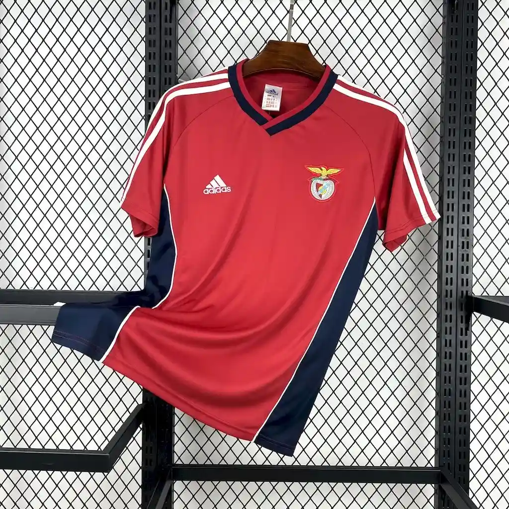 1999 2000 retro benfica home football shirt 1