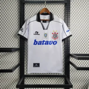 1999 2000 retro corinthians home football shirt 1