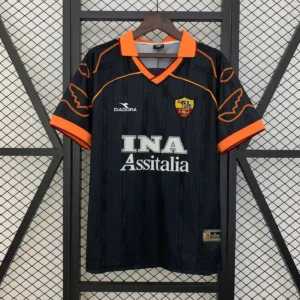 1999 2000 retro roma away soccer jersey 1