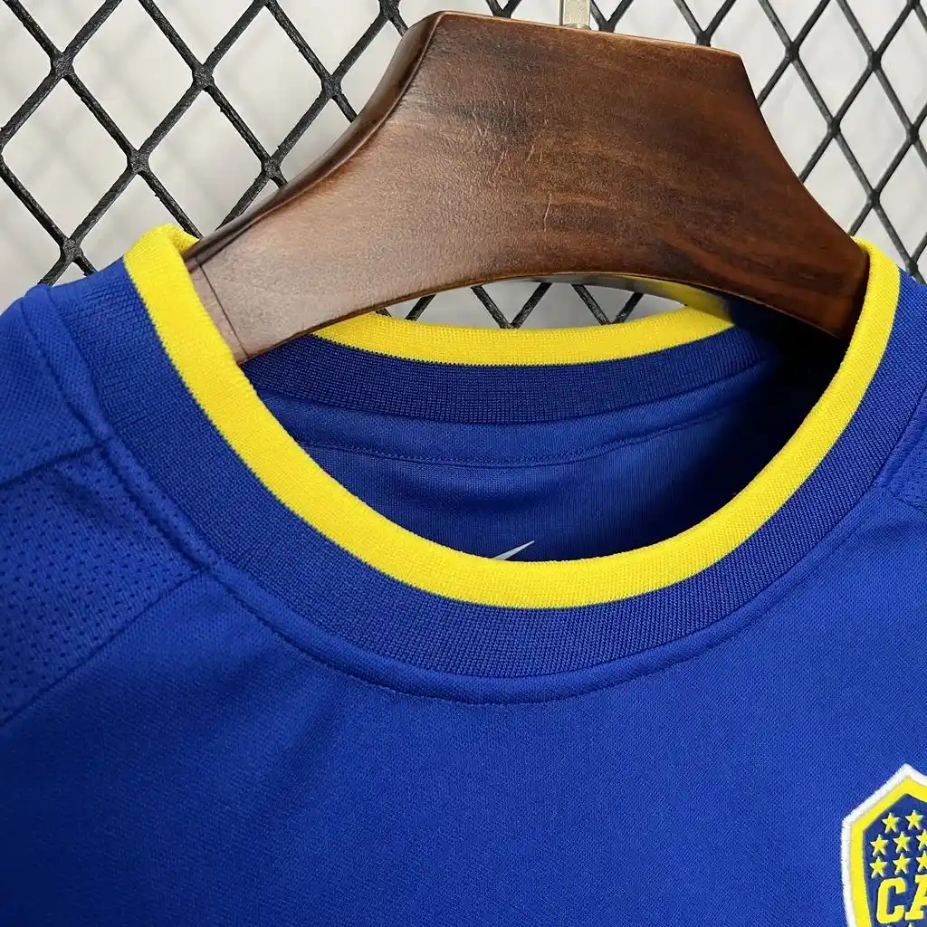 2000 2001 retro boca juniors home football jersey 4