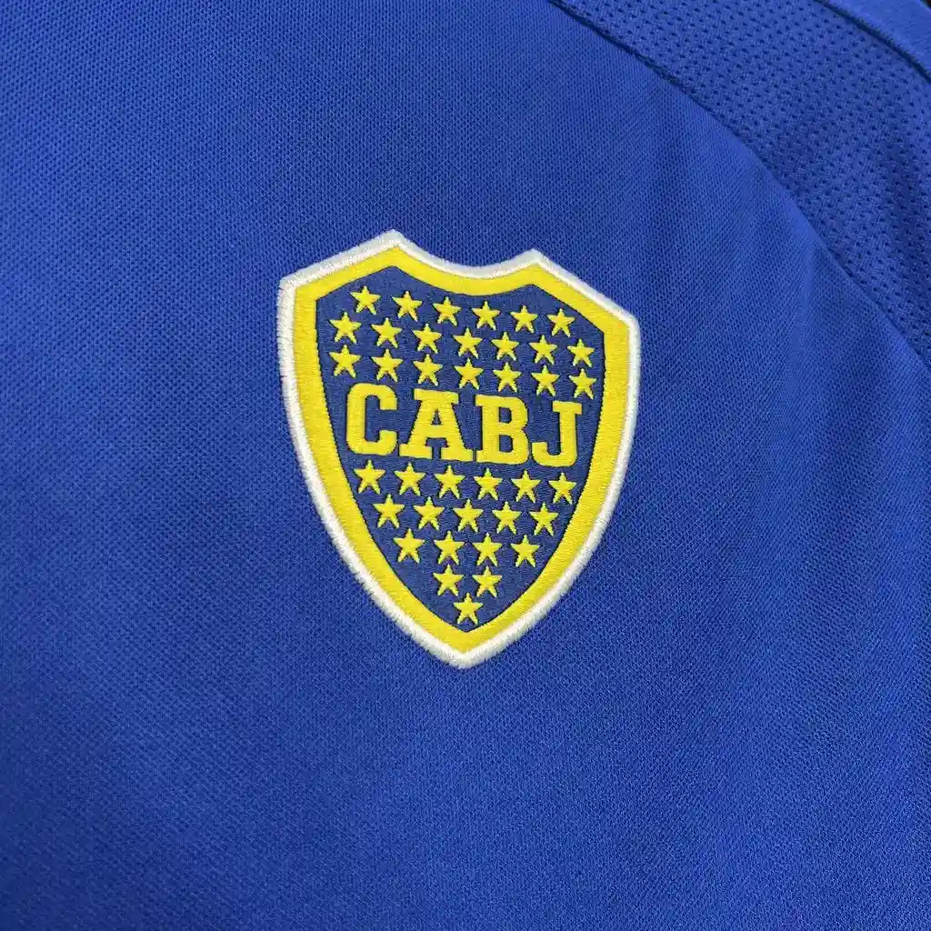 2000 2001 retro boca juniors home football jersey 5
