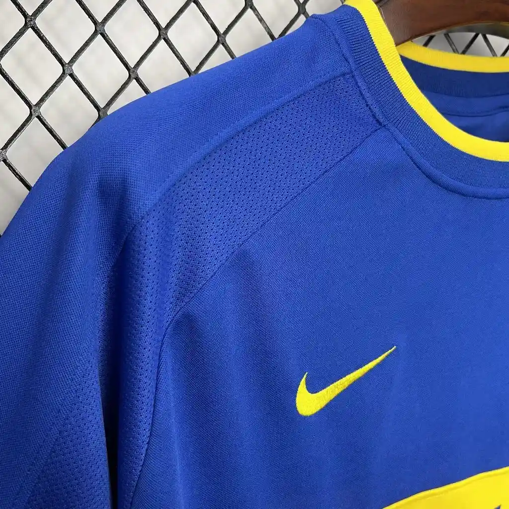 2000 2001 retro boca juniors home football jersey 6