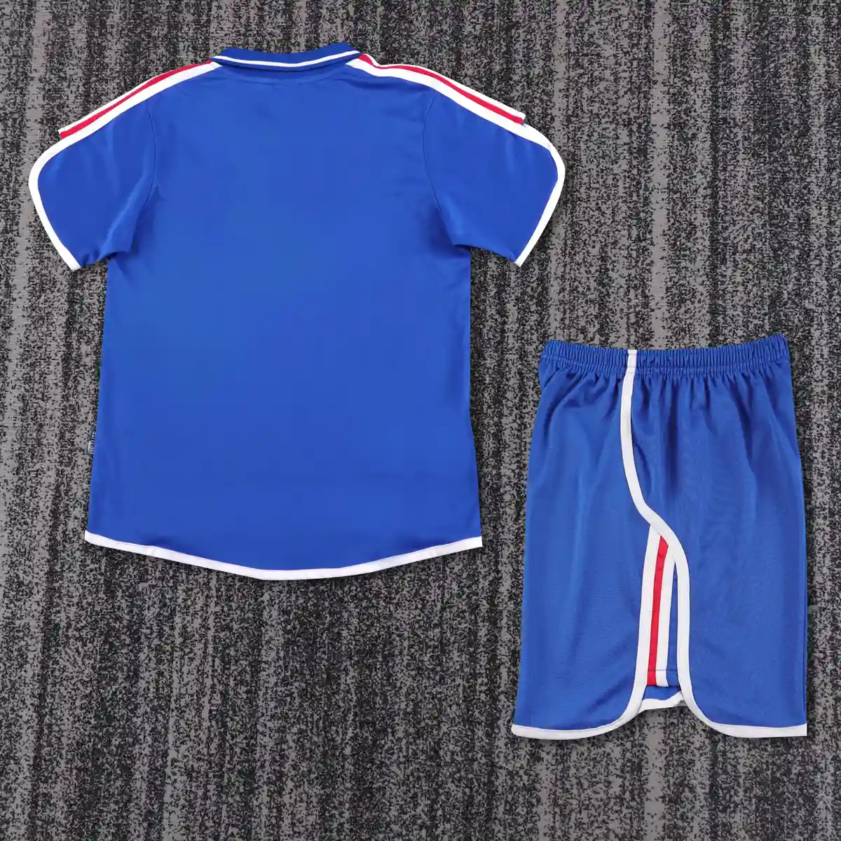 2000 kids size retro france home football shirt 2