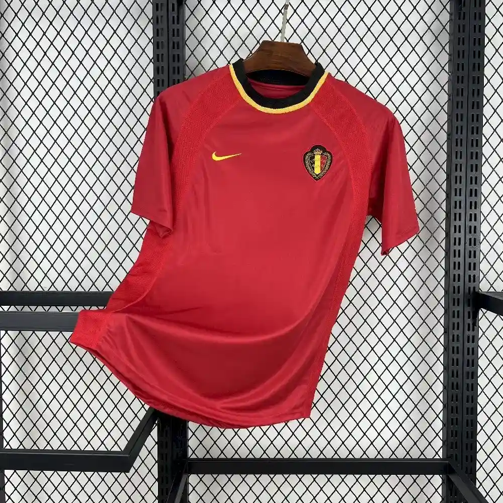 2000 retro belgium home football shirt 1