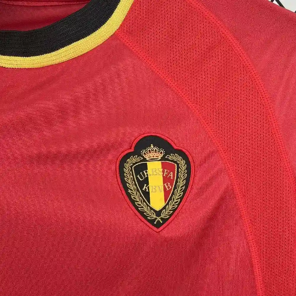 2000 retro belgium home football shirt 3