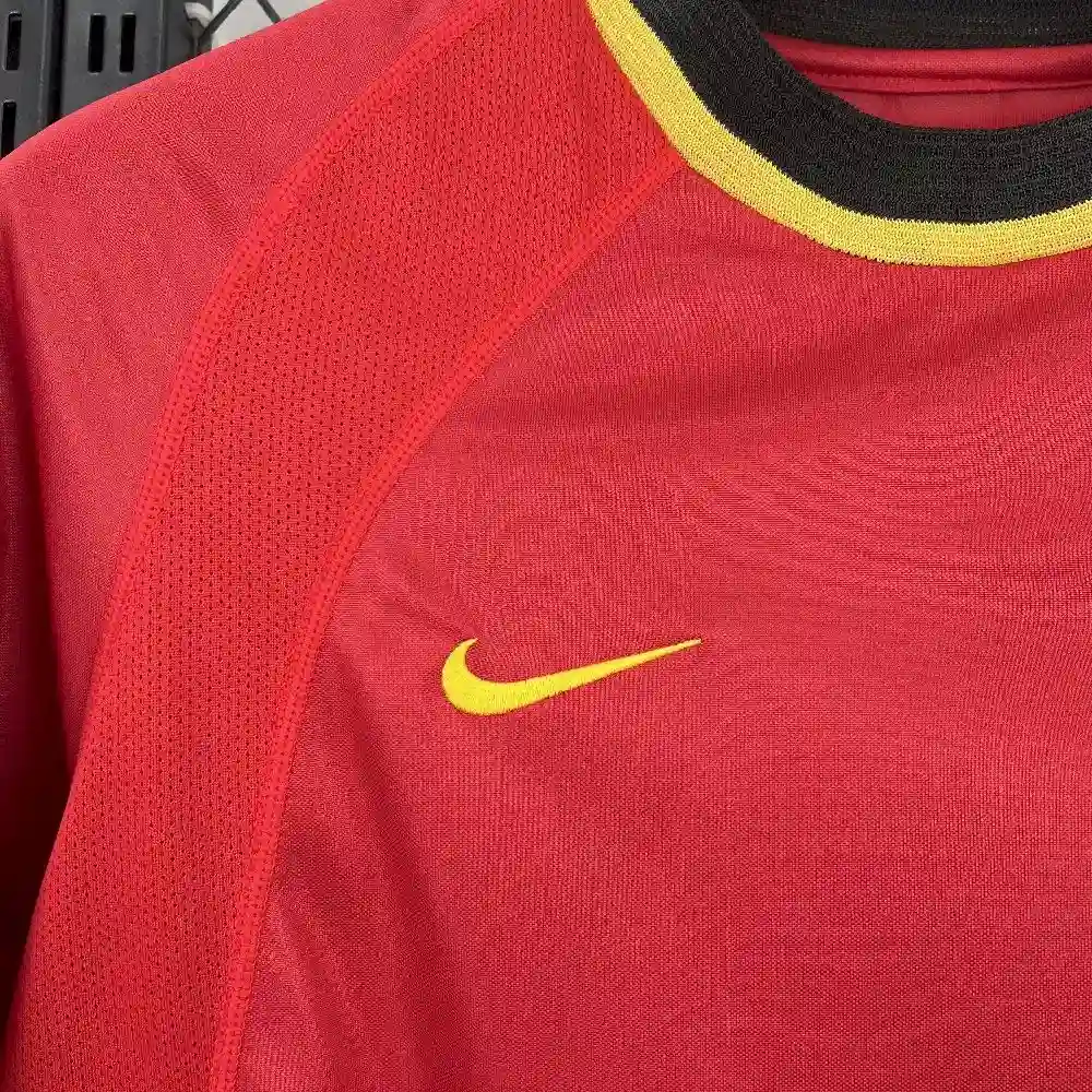 2000 retro belgium home football shirt 4