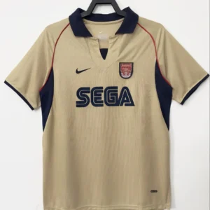 2001 2002 retro arsenal away football shirt 1