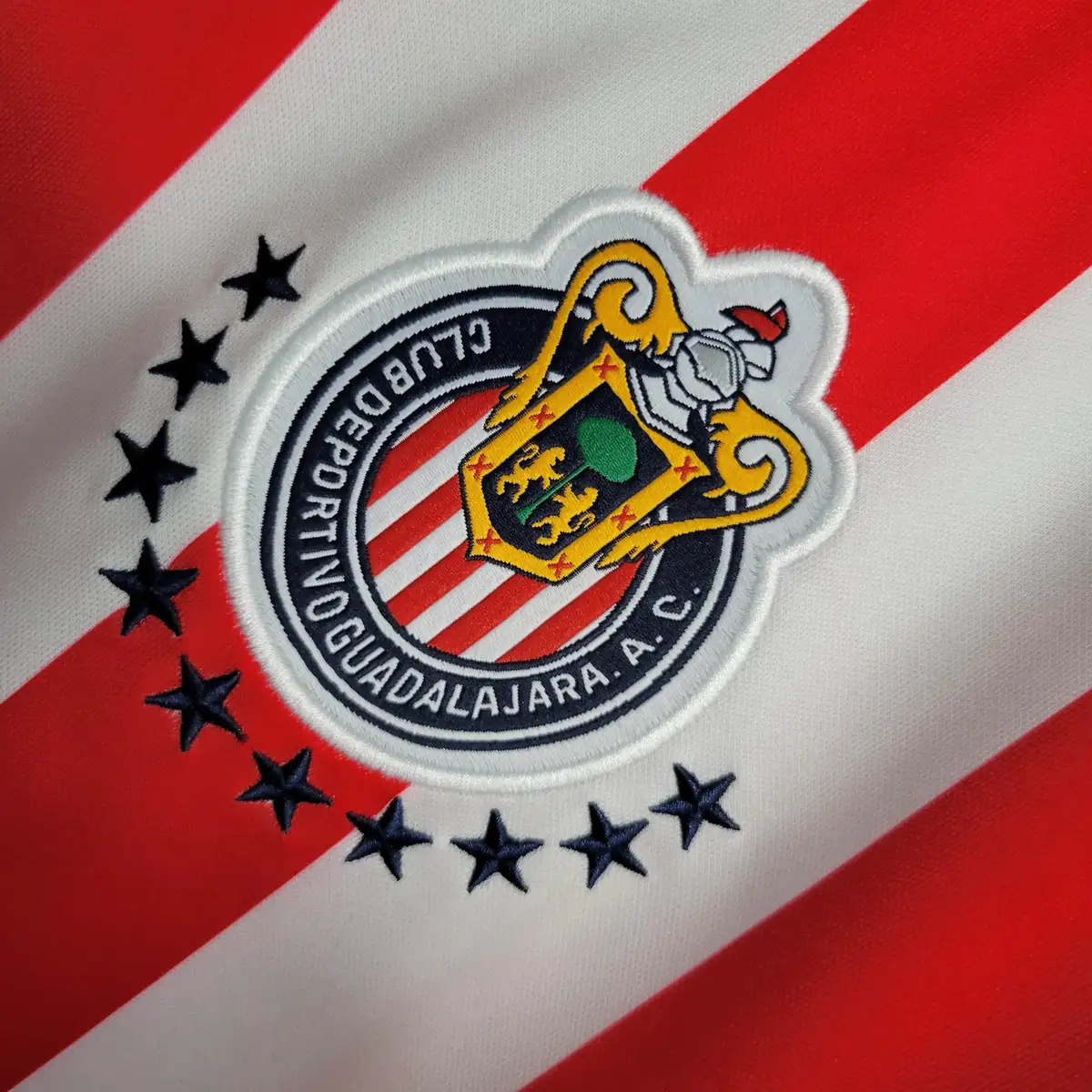 2001 2002 retro chivas de guadalajara home football shirt 6