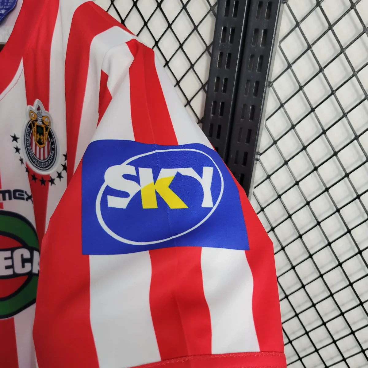 2001 2002 retro chivas de guadalajara home football shirt 8