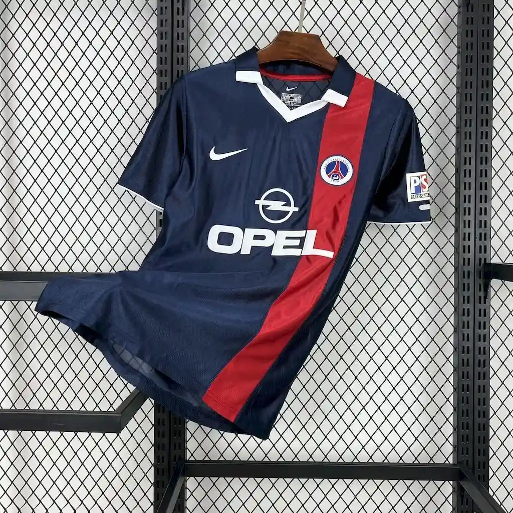 2001 2002 retro paris saint germain home football shirt 1