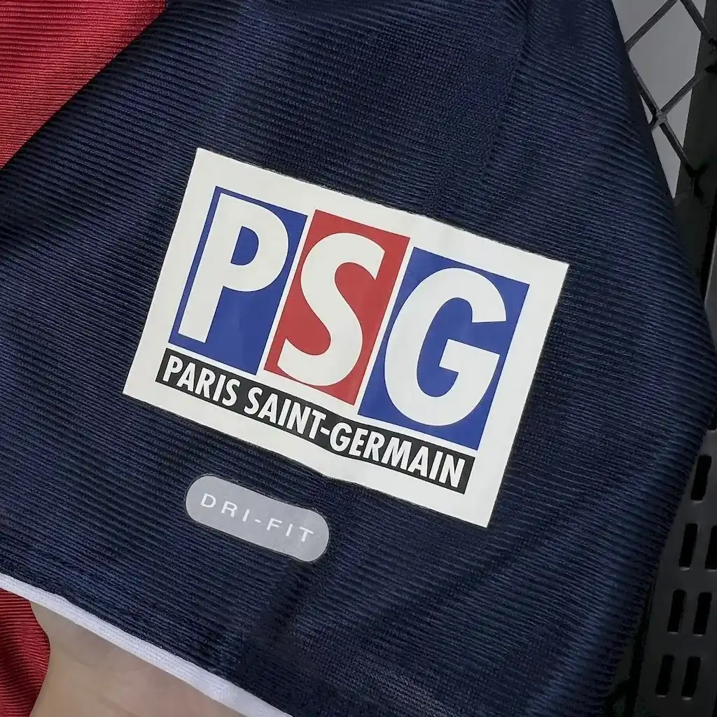 2001 2002 retro paris saint germain home football shirt 4