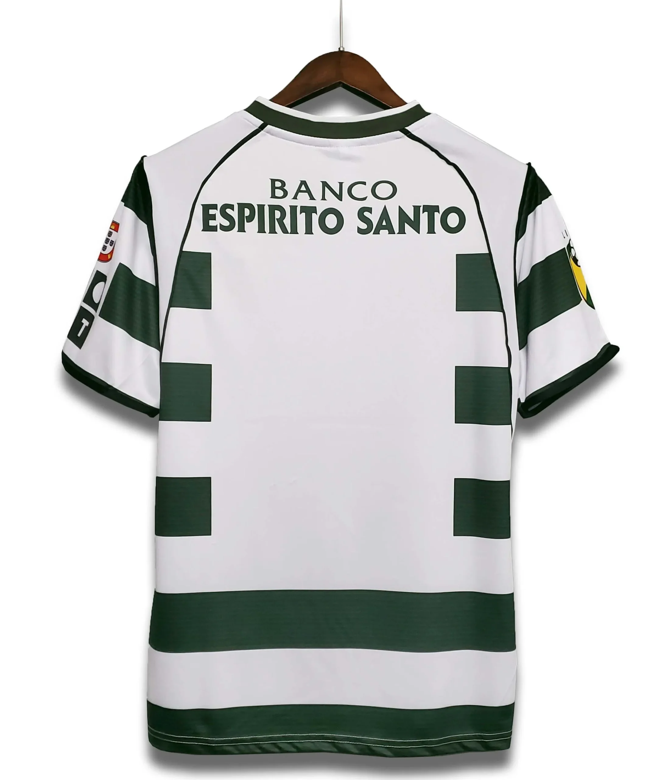 2001 2003 retro sporting lisbon home football shirt 2