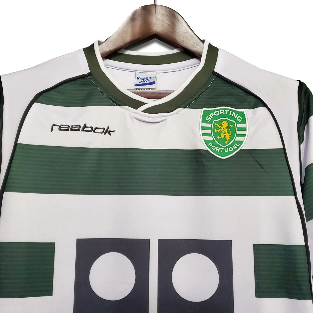 2001 2003 retro sporting lisbon home football shirt 3