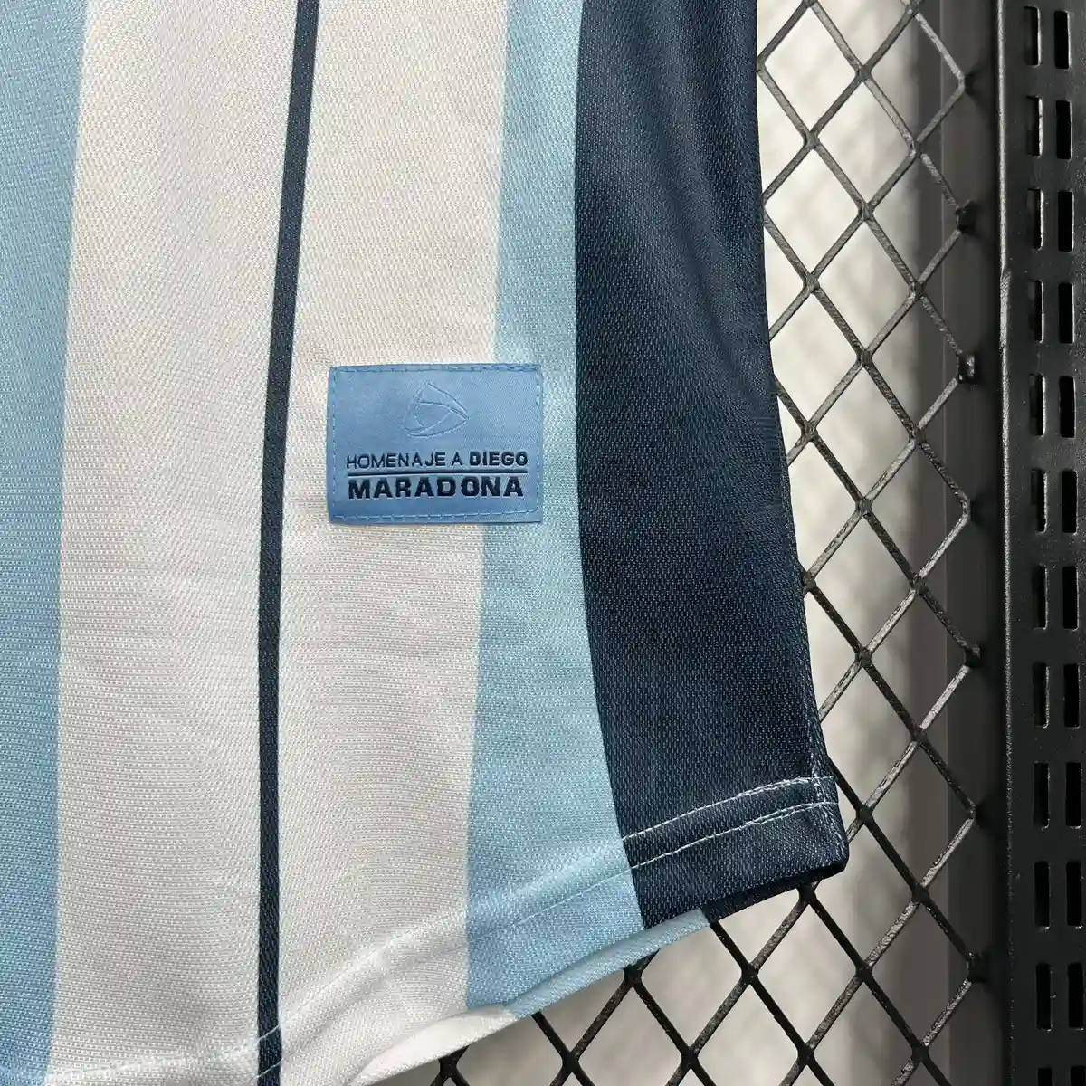 2001 retro argentina diego maradona testimonial home jersey 6