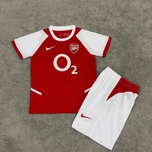 2002 2004 retro kids arsenal home football shirt 1