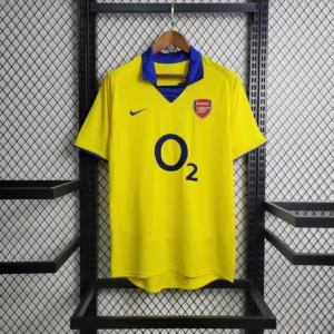 2003 2004 retro arsenal away football shirt 1