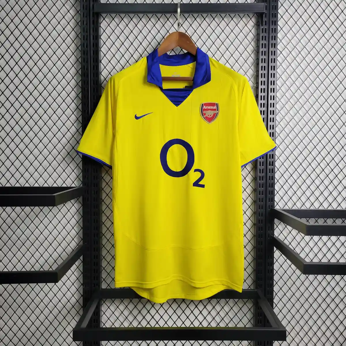 2003 2004 retro arsenal away football shirt 1