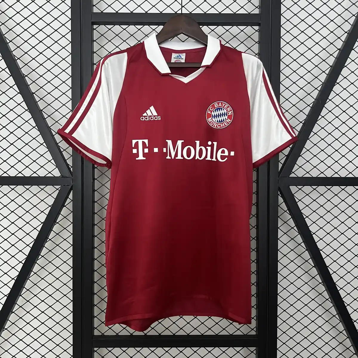 2003 2004 retro bayern munchen home football shirt 1
