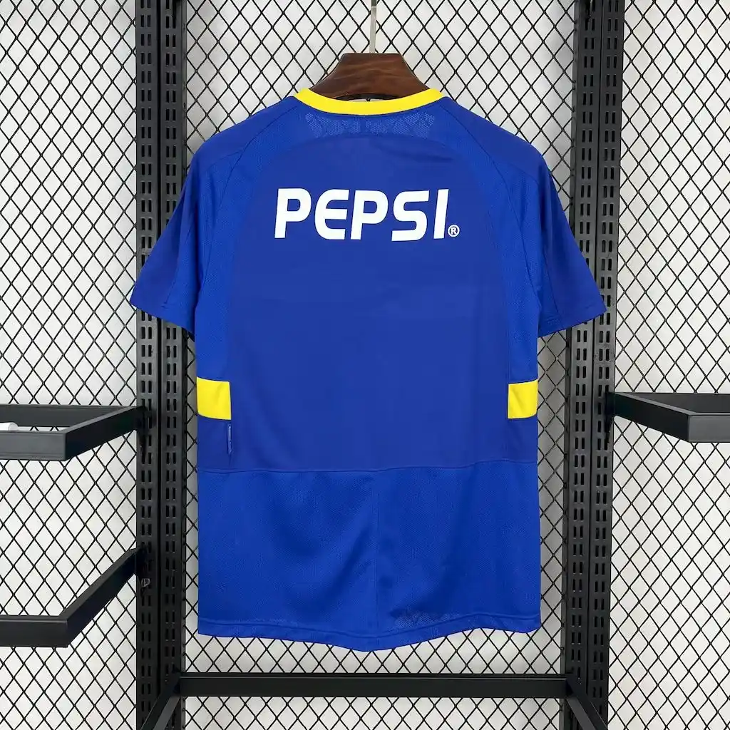 2003 2004 retro boca juniors home football jersey 2